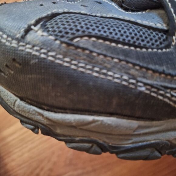 Skechers Mens After Burn Sneakers Black Outdoors Hiking Work Classic Size 10 - Picture 6 of 6